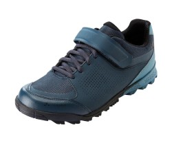 Pyöräilykengät Vaude AM Downieville Low Shoes Blue Gray/Dark Sea